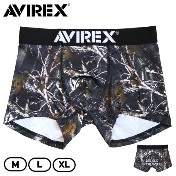 AVIREX アヴィレックス アビレックス Real Tree Pattern Boxer Shor...