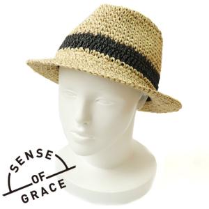 SENSE OF GRACE センスオブグレース 中折れハット MERGE HAT PHIL 帽子 ツイストペーパー メンズ レディース ユニセックス 男女兼用 おしゃれ FST333U-GS｜mitoman