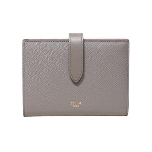 セリーヌ ミディアム ストラップウォレット ぺブル 財布 10B643BFP.10BL CELINE｜mitoyo