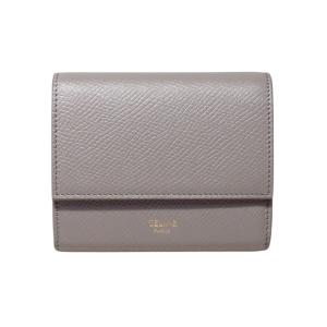 セリーヌ スモール トリフォールドウォレット ペブル 財布 10B573BEL.10BL CELINE