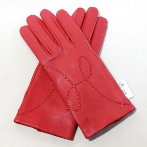 HERMES エルメス メンズ手袋 クルー・ド・セル II ブラック ディア