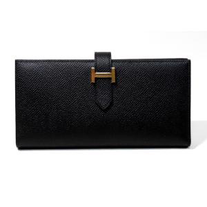エルメス HERMES ベアン クラシック 二つ折り長財布 ボックス
