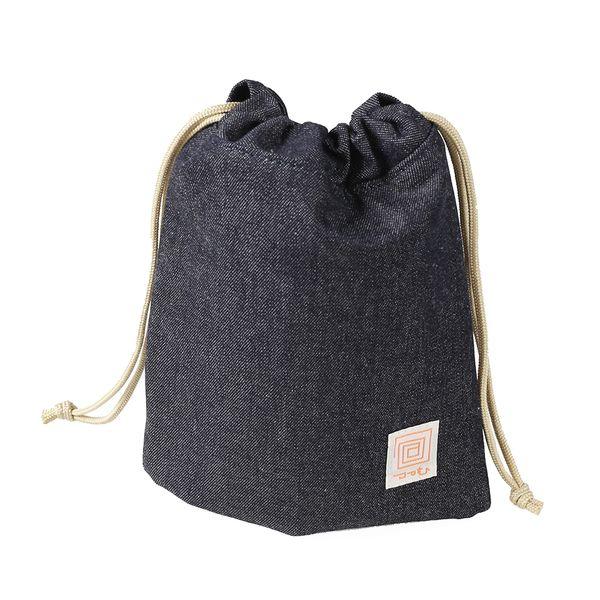 ケンコー・トキナー   も〜っと 包(つつむ) 巾着ポーチ プレミアムデニム