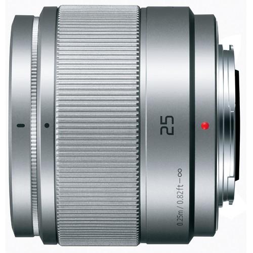 10年間保証付き　パナソニック LUMIX G 25mm  F1.7 ASPH.シルバー(H-H02...