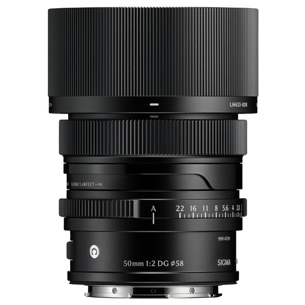 10年間保証付き シグマ  50mm F2 DG | Contemporary　L-MOUNT ブラ...
