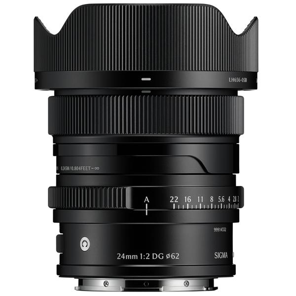 10年間保証付き シグマ  24mm F2 DG | Contemporary Lマウント ブラック