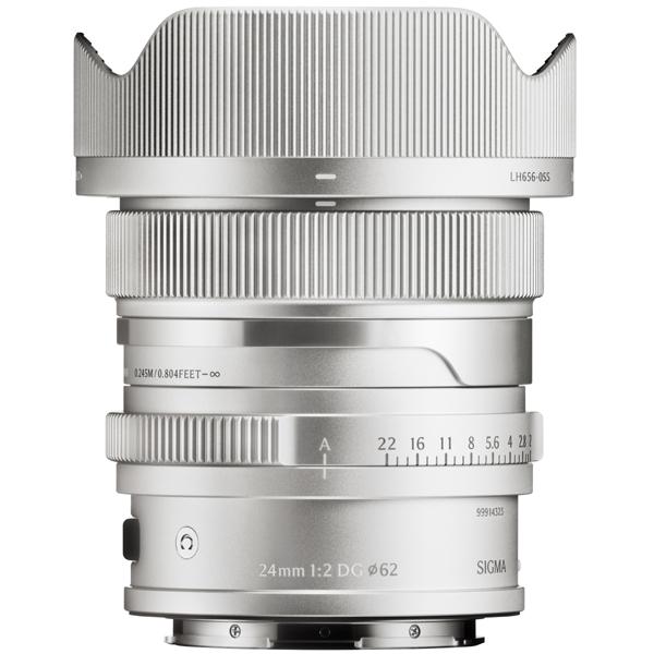 10年間保証付き シグマ  24mm F2 DG | Contemporary Lマウント シルバ−