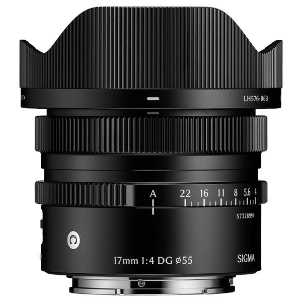 10年間保証付き シグマ 17mm F4 DG | Contemporary ソニーE用ブラック