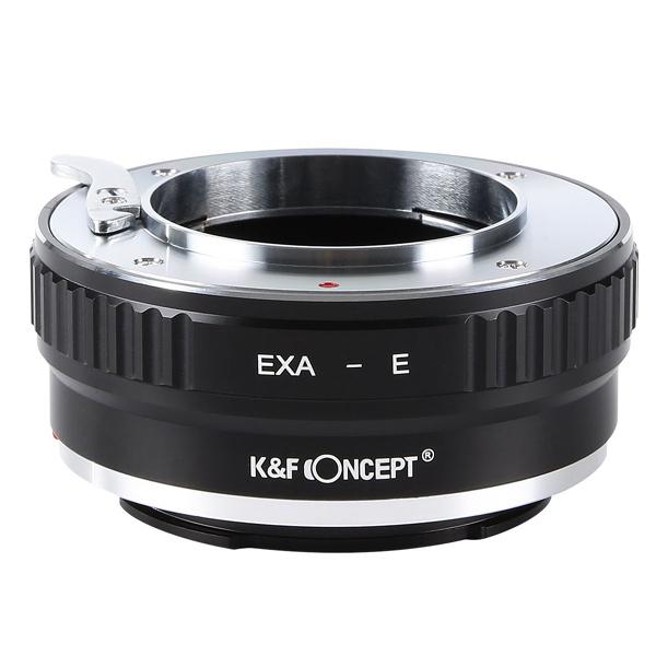 K&amp;F CONCEPT　KF-EXAE レンズマウントアダプター(レンズ側:エキザクタマウント →カ...