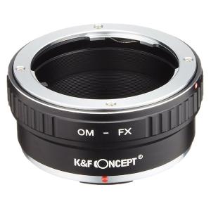 K&amp;F CONCEPT　KF-OMX　レンズマウントアダプター(レンズ側:オリンパスOMマウント→カメラ側:フジX）
