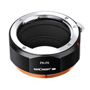 K&F CONCEPT　KF-PKX.Pレンズマウントアダプター(レンズ側:ペンタックスKマウント→カメラ側:フジX）｜mitsu-boshi-camera