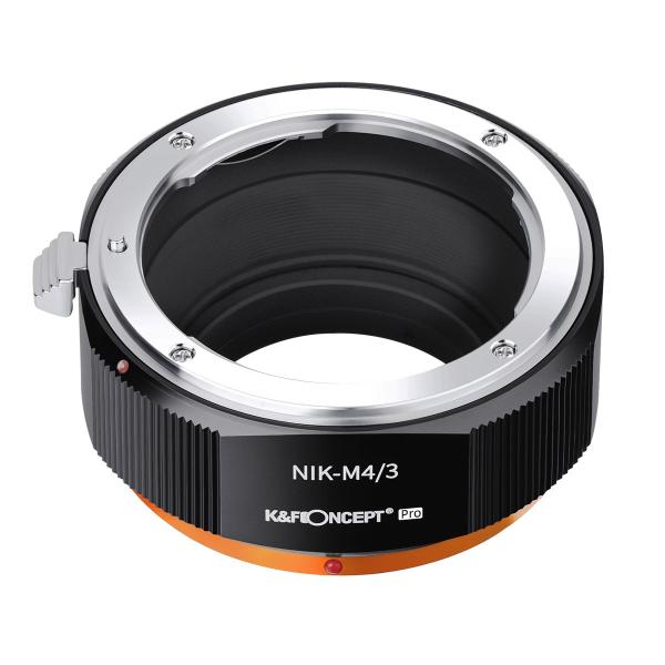 K&amp;F CONCEPT　KF-NFM43.Pレンズマウントアダプター(レンズ側:ニコンFマウント→カ...