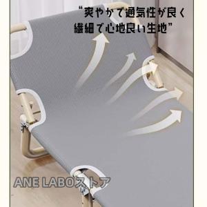 アウトドアチェア サマーベッド 折りたたみ リ...の詳細画像4