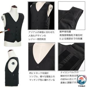 防弾チョッキ 本物 軽量 ビジネス用 V ネッ...の詳細画像5