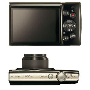 Canon Compact Digital Camera 10x Optical Zoom Ixy210 Silver