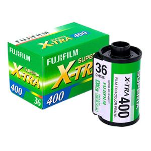 Fujifilm フジカラー SUPERIA X-TRA400 36枚撮りネガフィルム単品 135 ...