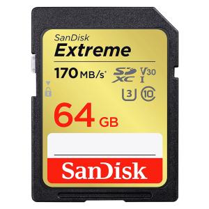 サンディスク Extreme UHS-I U3 V30 64GB SDXCカード SDSDXV2-064G-GNCIN 海外向パッケージ [UHSスピードクラス３ 4K UHD録画対応SDカード]｜mitsuba