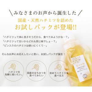 はちみつ 国産 純粋 非加熱 選べる お試し ...の詳細画像1