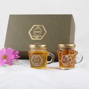 はちみつ ギフト 国産100％ 天然 はちみつ2本セット 120g （花々の雫