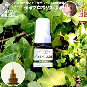 「4個セット」 伝承 プロポリス 原液 （約1ヵ月分/20ml） ブラジル産 アルコール抽出 サプリ｜mitsubachi-road