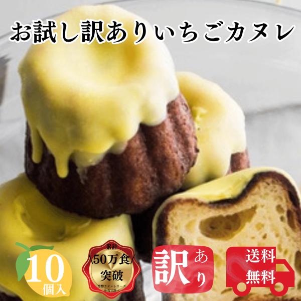 送料無料  お試し レモンカヌレ 10個 構想から20年の 日本人向け しっとり ジューシー カヌレ...