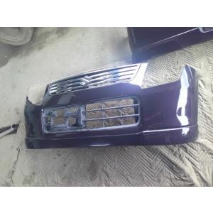 ワゴンＲ DBA-MH23S 純正 フロントバンパー ZED ミステリアスバイオレット(P) スポイ...