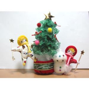 クリスマスリースのキーホルダー,2個できるセット No.2