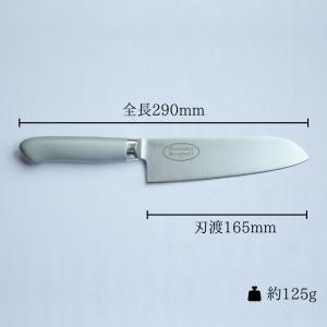 包丁 三徳包丁 16.5cm オール ステンレ...の詳細画像2
