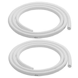 浄水器 部材 ホース 2m×2本 汎用 品 ホワイト 柔らかい ホース径 8×12用 ドリームバンク／DS003044