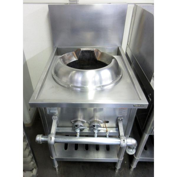 2020年 タニコー イタメ用中華レンジ CR-55 W550×D750×H750mm 都市ガス13...