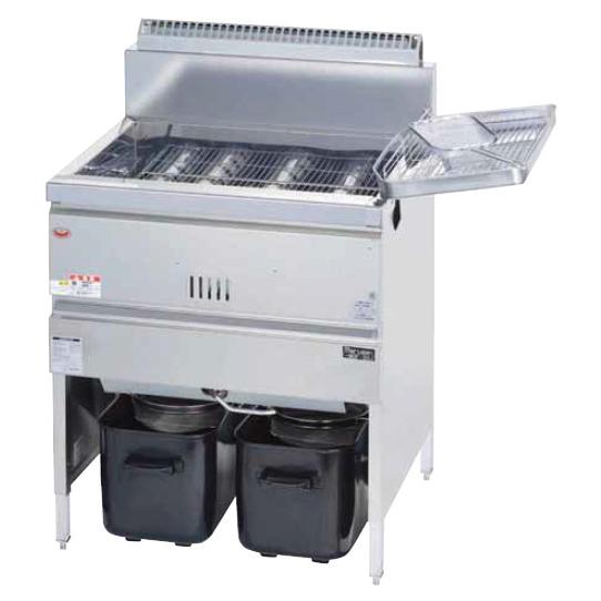 未使用品 2023年 マルゼン 1槽ガスフライヤー MGF-30K W680×D600×H800mm...