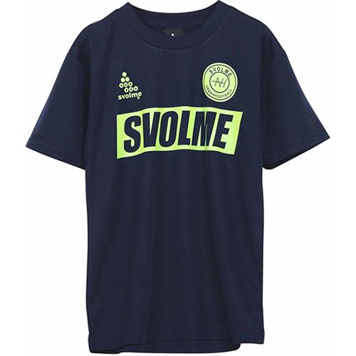 スボルメ SVOLME JrロゴプラT ジュニア半袖 サッカー・フットサル 1223-02300-2...