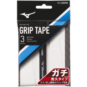 ミズノ MIZUNO ガチグリップテープ　ストロングタイプ　3P テニス・バドミントン　小物　63JYA005-01｜mitsuhashi