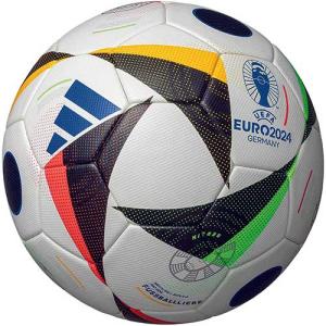 アディダス adidas EURO2024 フースバルリーベ プロキッズ（4号球）サッカーボール AF490｜mitsuhashi
