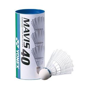 ヨネックス　YONEX　メイビス40BP　1本（3ケ入り）　バドミントン　シャトル　M-40BP-00｜mitsuhashi