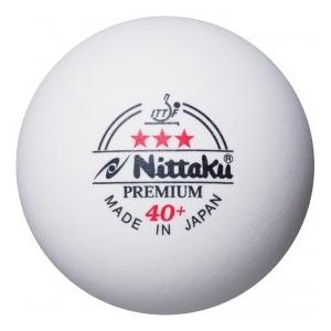 ニッタク NITTAKU プラ3スタープレミアム3コ 卓球ボール NB-1300の商品画像