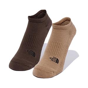 ノースフェイス THE NORTH FACE TNF ロゴ 2P ショート（ユニセックス）ソックス