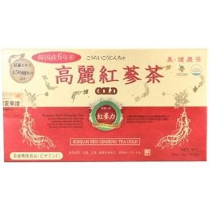 高麗紅参茶ゴールド 3g×30包 4個 高麗貿易ジャパン