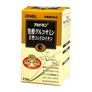 アルドミン発酵グルコサミン＆E型コンドロイチン　 210粒    １個 ゼネル薬品