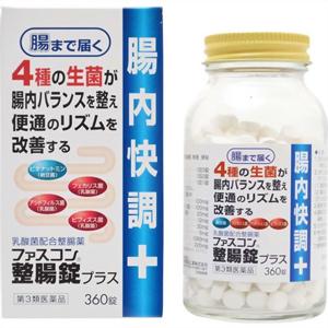 ファスコン整腸錠プラス 360錠×5個 京都薬品ヘルスケア 【第3類医薬品】