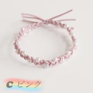 ヘアゴム ヘアアクセサリー 編み込み パステル...の詳細画像3