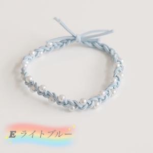 ヘアゴム ヘアアクセサリー 編み込み パステル...の詳細画像5