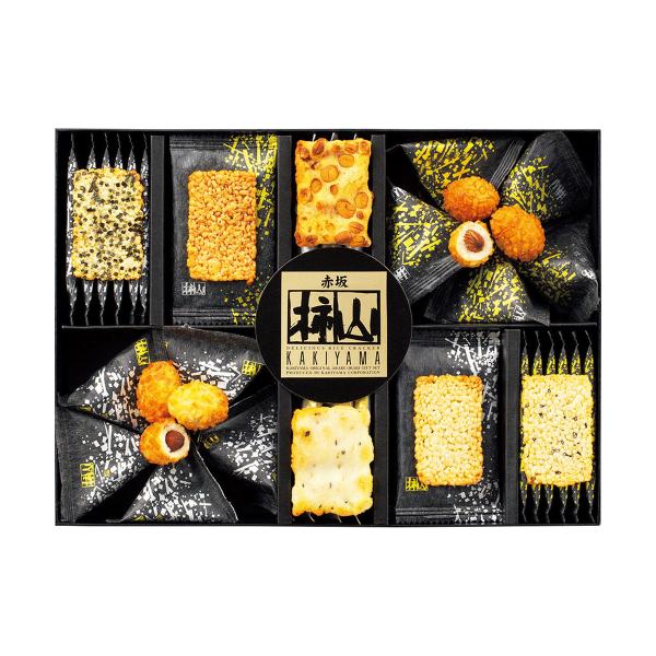 お歳暮 御歳暮 三越 ギフト 和菓子 煎餅 米菓 おかき Ｂ０３９１９３ 〈赤坂柿山〉柿山セレクト