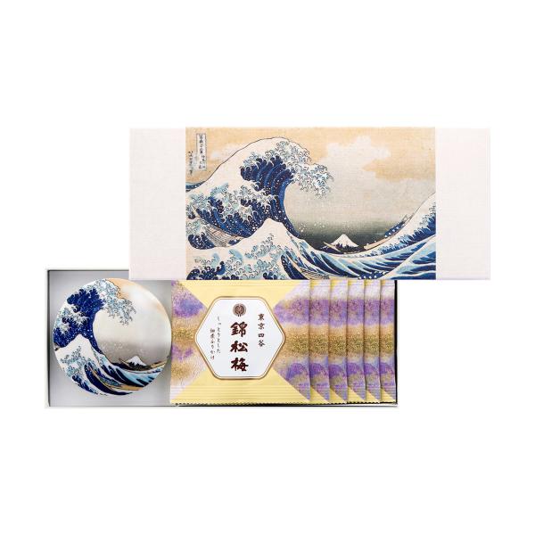 お歳暮 御歳暮 三越 ギフト ふりかけ Ｂ０５１５２３ 東京国立博物館 限定ギフト〈錦松梅〉冨嶽三十...