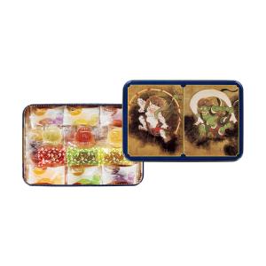 お歳暮 御歳暮 三越 ギフト 洋菓子 Ｂ０５１６２３ 東京国立博物館 限定ギフト〈彩果の宝石〉風神雷神図屏風（ふうじんらいじんずびょうぶ） ゼリーギフト｜三越ONLINE STOREヤフーショッピング店
