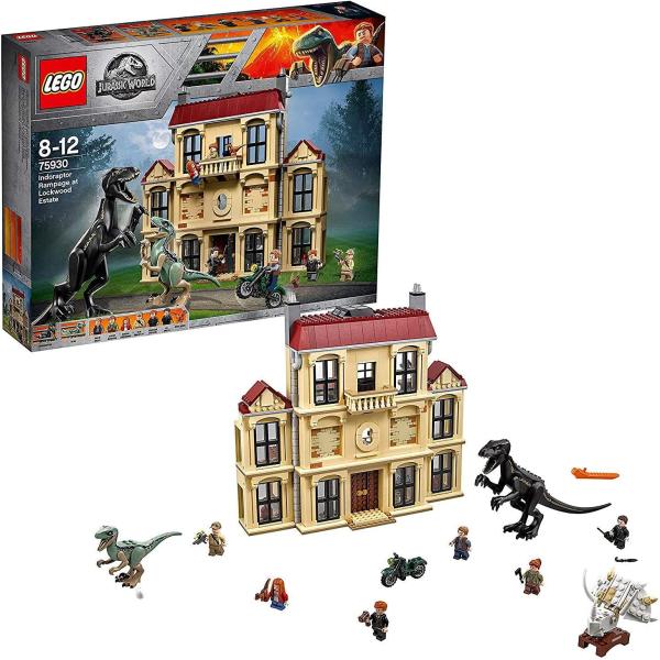 レゴ (LEGO) ジュラシック・ワールド インドラプトル ロックウッド邸で大暴れ 75930