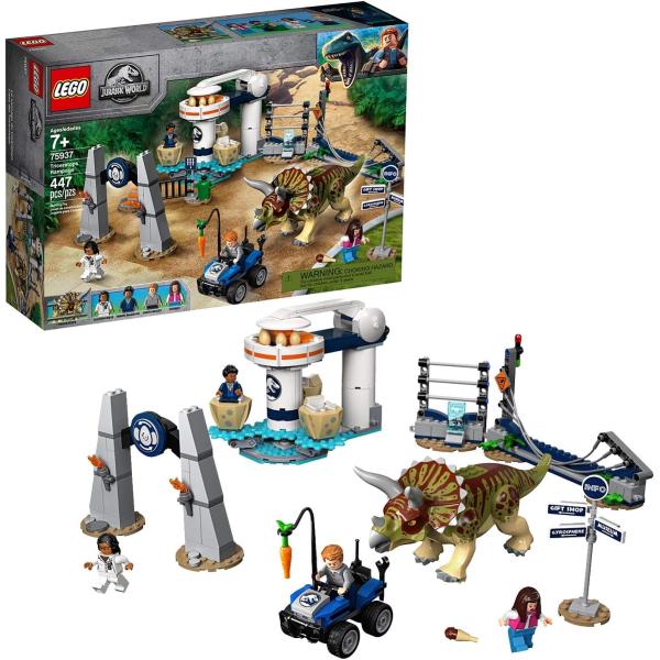 レゴ (LEGO) ジュラシック・ワールド トリケラトプスの暴走 75937