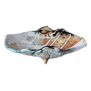 青ガラス釉 変形鉢 ST-010 