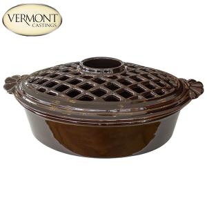 琺瑯レッド ストーブトップスティーマー バーモントキャスティングス