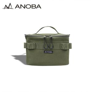 ANOBA ( アノバ ) マルチミニボックス S オリーブ AN059 キャンプ 収納ケース アウトドア 収納バッグ 収納バック｜mitsuyoshi